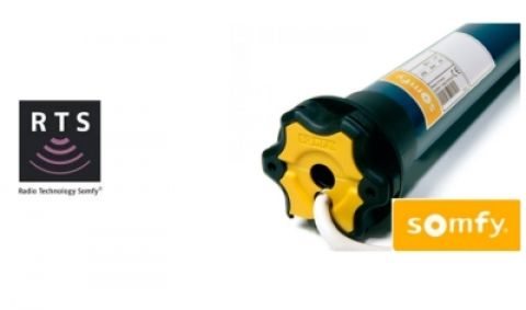 Technologie Somfy RTS pro řízení žaluzií a rolet