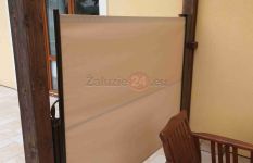 boční markýza Bora hnědý box