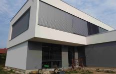 Venkovní žaluzie Zetta 90, RAL 9007