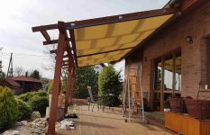 střešní markýzy ancona pro stínění pergoly