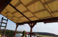 střešní markýzy ancona pro stínění pergoly