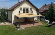 Pergola Murano integrale s integrovanou markýzou