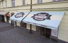 Markýzy s firemní potiskem praha