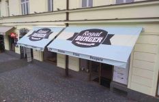 Markýzy s firemní potiskem praha