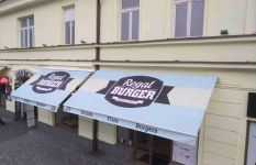 Markýzy s firemní potiskem praha