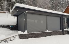 Screenové rolety pro stínění altánu