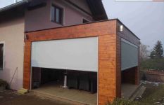 screenové rolety do dřevěné pergoly